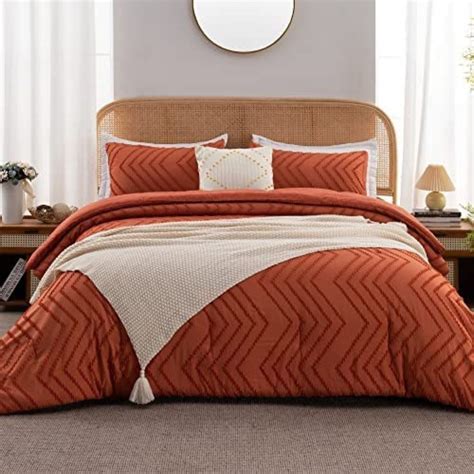 rustic orange bed sheets|orange bedspreads and comforters.